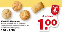 PLUS Kies & Mix kleinbrood aanbieding