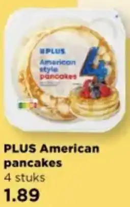PLUS PLUS American pancakes aanbieding