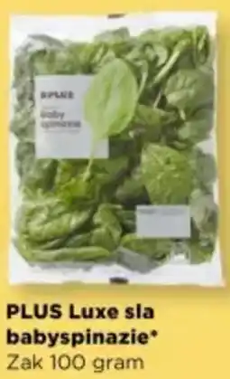 PLUS PLUS Luxe sla babyspinazie aanbieding