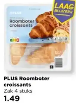 PLUS PLUS Roomboter croissants aanbieding