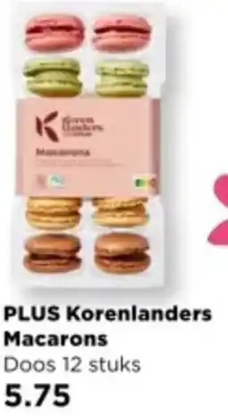 PLUS PLUS Korenlanders Macarons aanbieding