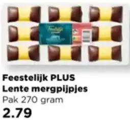 PLUS Feestelijk PLUS Lente mergpijpjes aanbieding