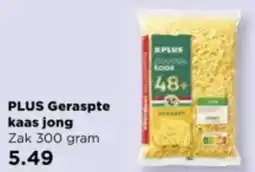 PLUS PLUS Geraspte kaas jong aanbieding