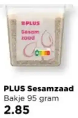 PLUS PLUS Sesamzaad aanbieding