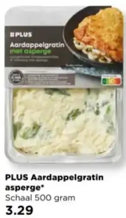 PLUS PLUS Aardappelgratin asperge aanbieding