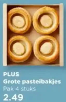 PLUS PLUS Grote pasteibakjes aanbieding