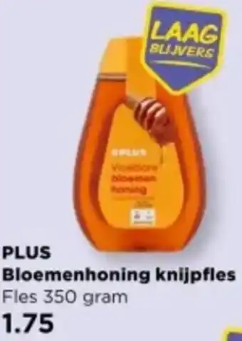 PLUS PLUS Bloemenhoning knijpfles aanbieding