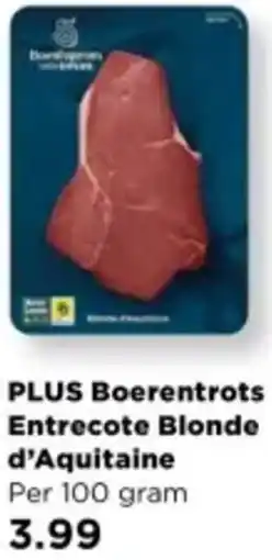 PLUS PLUS Boerentrots Entrecote Blonde d'Aquitaine aanbieding