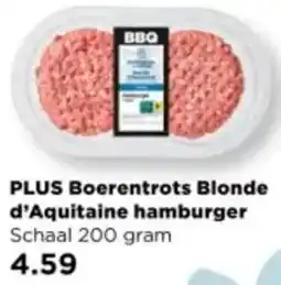 PLUS PLUS Boerentrots Blonde d'Aquitaine hamburger aanbieding