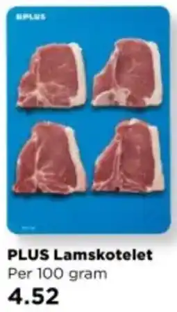 PLUS PLUS Lamskotelet aanbieding