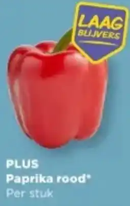 PLUS PLUS Paprika rood aanbieding