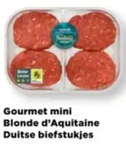 PLUS Gourmet mini Blonde d'Aquitaine Duitse biefstukjes aanbieding