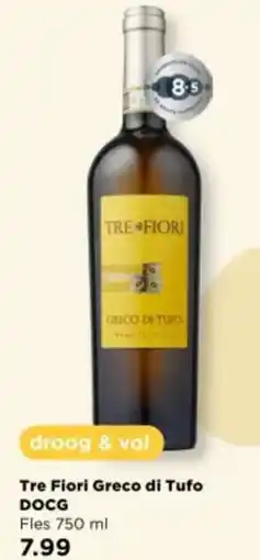 PLUS Tre Fiori Greco di Tufo DOCG aanbieding