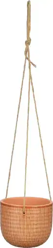 Intratuin Mica Decorations hangpot James roze D 12,5 H 11 cm aanbieding