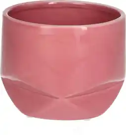 Intratuin Duif bloempot Levi roze D 12,5 H 9,5 cm aanbieding