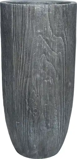 Intratuin Intratuin bloempot hoog Ø 39 cm grafiet aanbieding