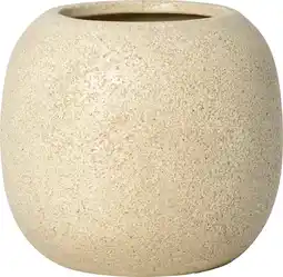 Intratuin Intratuin bloempot Linda beige D 50 H 44,5 cm aanbieding