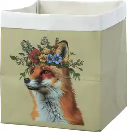 Intratuin Intratuin bloempot Manu vos groen 18 x 18 x 20 cm aanbieding