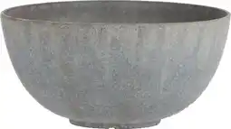 Intratuin Mica Decorations plantenschaal Bravo grijs D 35 H 17 cm aanbieding