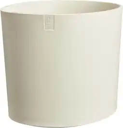 Intratuin Elho bloempot Eden wit 28 x 30 x 28 cm aanbieding