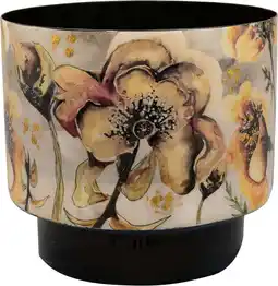 Intratuin TS bloempot Camelia taupe D 15 H 14 cm aanbieding