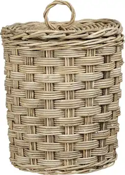 Intratuin Mica Decorations opbergmand Marcia naturel D 40 H 38 cm aanbieding