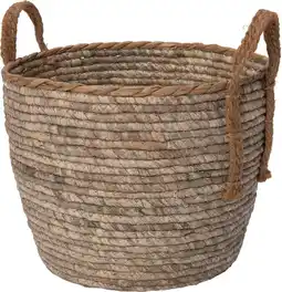 Intratuin Intratuin plantenmand Maja grijs / naturelD 35 H 30 cm aanbieding