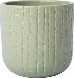 Intratuin Intratuin bloempot Thomas groen D 15 H 14 cm aanbieding