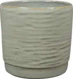 Intratuin TS bloempot op voet Siska groen D 16 H 15 cm aanbieding