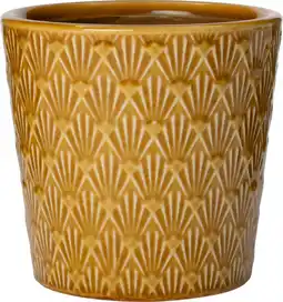 Intratuin Intratuin bloempot Verano geel D 13,5 H 13 cm aanbieding