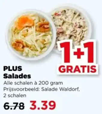 PLUS Plus Salades aanbieding