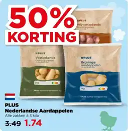 PLUS Plus Nederlandse Aardappelen aanbieding