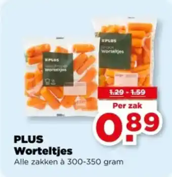 PLUS Plus Worteltjes aanbieding