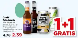 PLUS Craft Frisdrank aanbieding