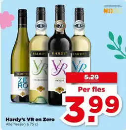 PLUS Hardy's VR en Zero aanbieding