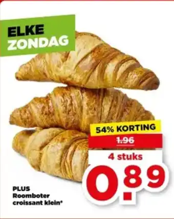PLUS Plus Roomboter Croissant Klein aanbieding