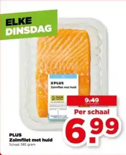 PLUS Plus Zalmfilet met huid aanbieding