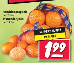 Nettorama Handsinaasappels of Mandarijnen aanbieding