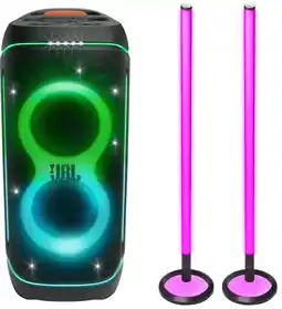 Coolblue JBL Partybox 720 + 2x JBL Partylight Stick aanbieding