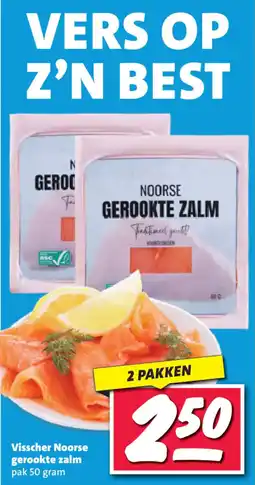 Nettorama Visscher Noorse Gerookte Zalm aanbieding