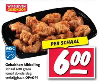 Nettorama Gebakken Kibbeling aanbieding