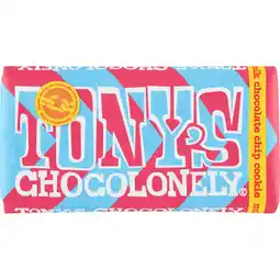 Jumbo Tony's Chocolonely Melk Chocolate Chip Cookie 180 g aanbieding
