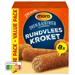 Jumbo Mora Rundvleeskroketten Oven & Airfryer 8 Stuks aanbieding