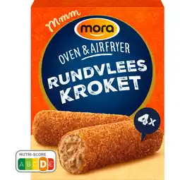 Jumbo Mora Oven & Airfryer Rundvlees Kroketten 4 x 80 g aanbieding