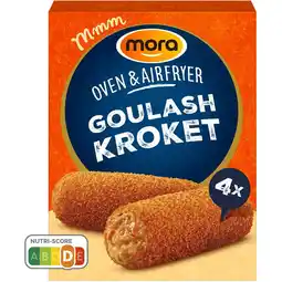 Jumbo Mora Oven & Airfryer Goulash Kroketten 4 x 80 g aanbieding