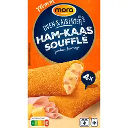 Jumbo Mora Oven & Airfryer Ham-Kaassoufflés 4 x 70 g aanbieding