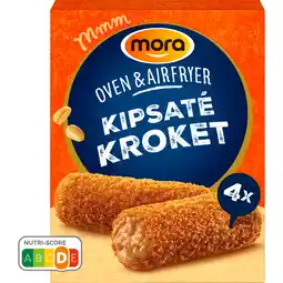 Jumbo Mora Oven & Airfryer Kipsaté Kroketten 4x80g aanbieding