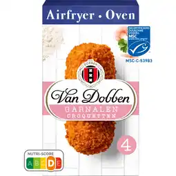 Jumbo Van Dobben Airfryer & Oven Garnalen Croquetten 4 x 80 g aanbieding
