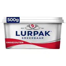 Jumbo Lurpak Smeerbaar ongezouten roomboter 500 g aanbieding