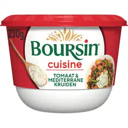 Jumbo Boursin Cuisine Tomaat & Mediterrane Kruiden 230 g aanbieding